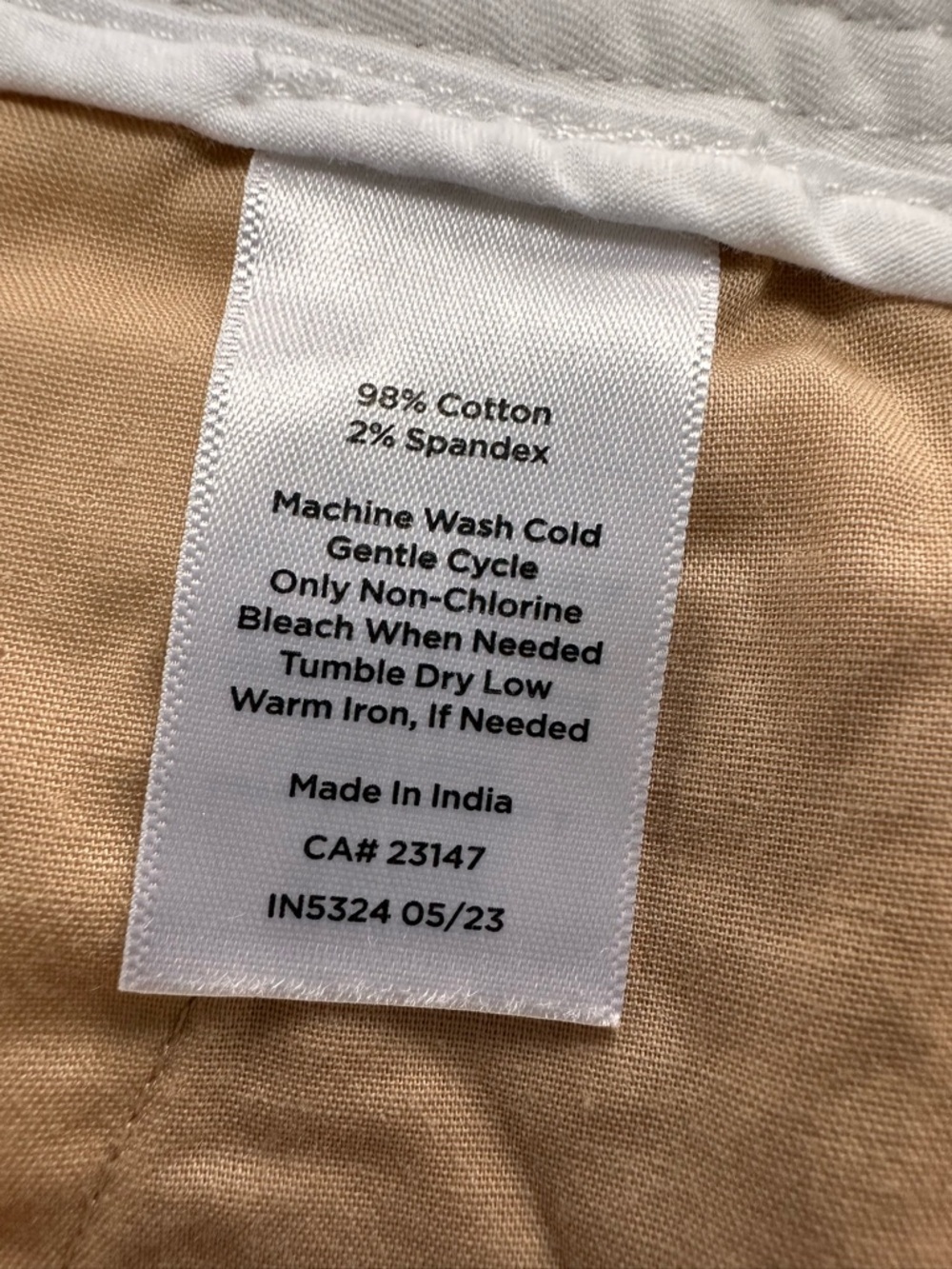Talbots White Chinos - Picture 7 of 8